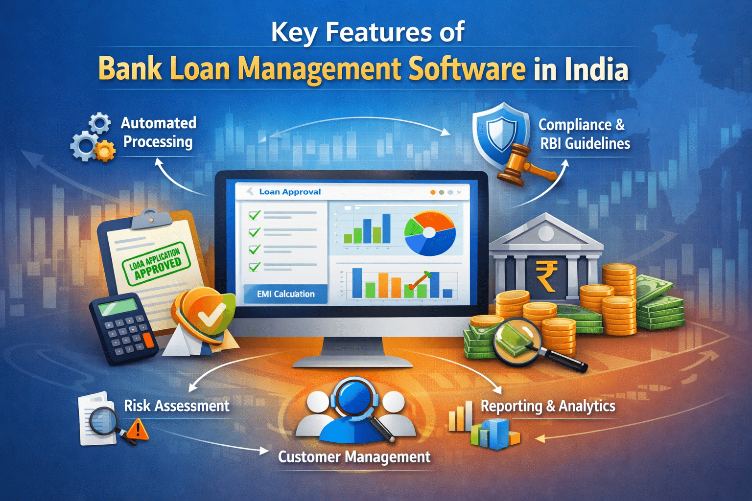 Key Features Every Bank Loan Management Software Must Have in India