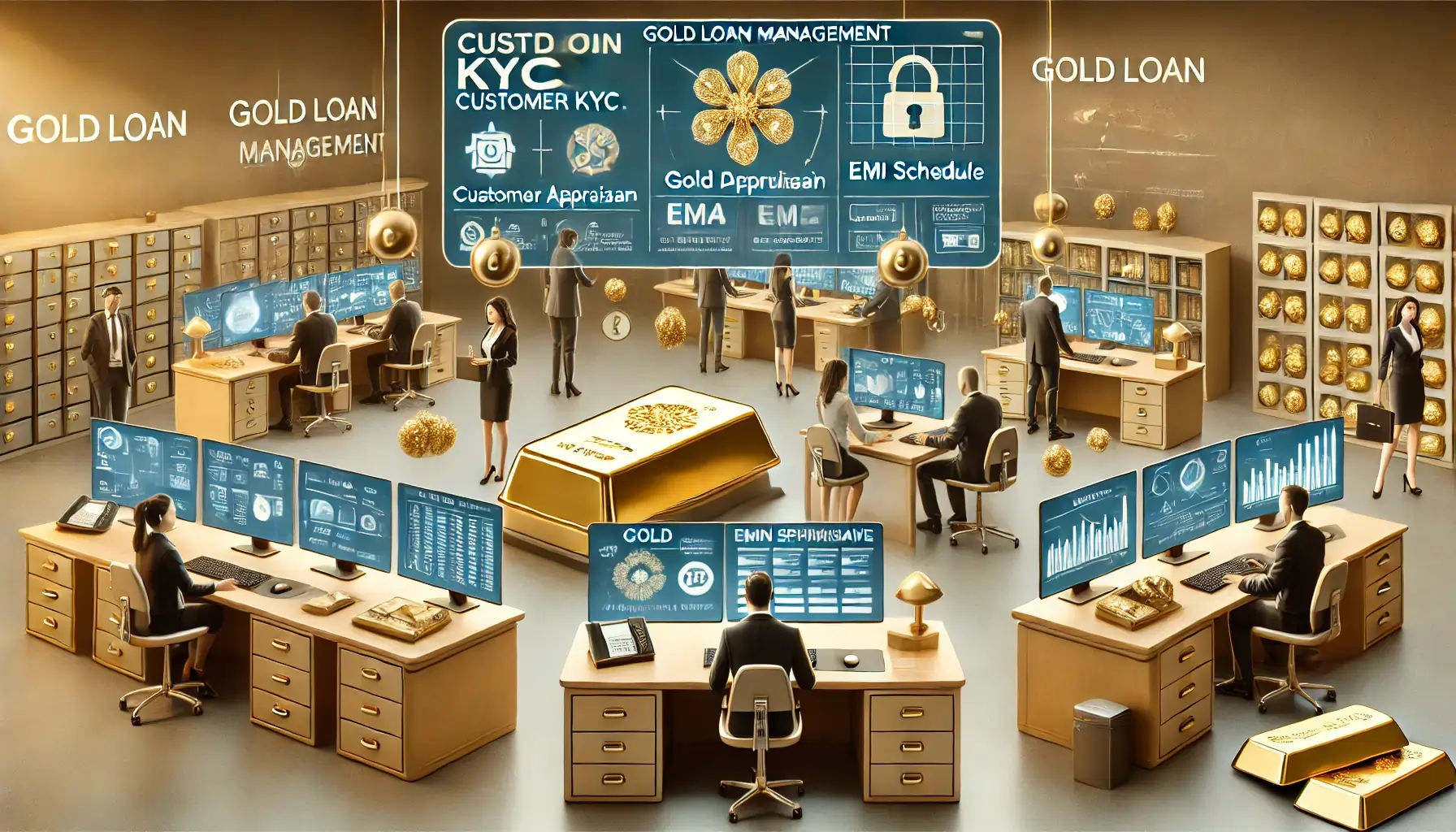 Benefits of Gold Lending Software for NBFCs