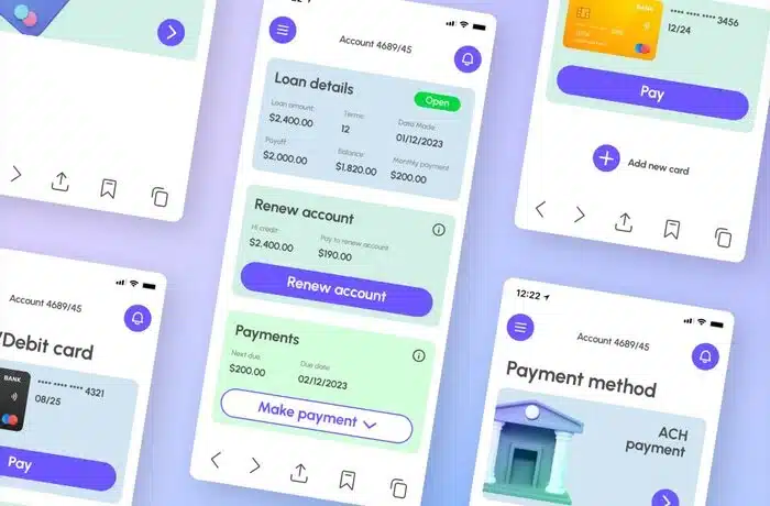 Intuitive, Mobile-First UI / Borrower Portal